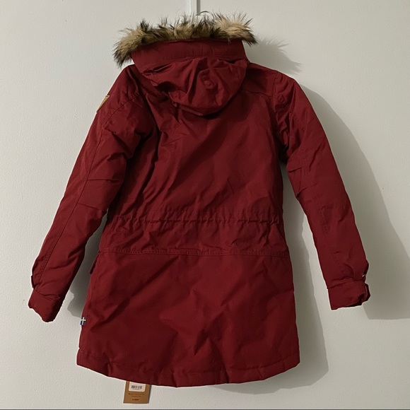 Fjallraven Singi Down Jacket — Red Oak - Picture 3 of 4